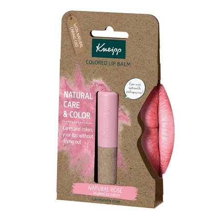 Бальзам для губ Kneipp Natural Care&Color Natural Rose, 3,5 г: цены и характеристики