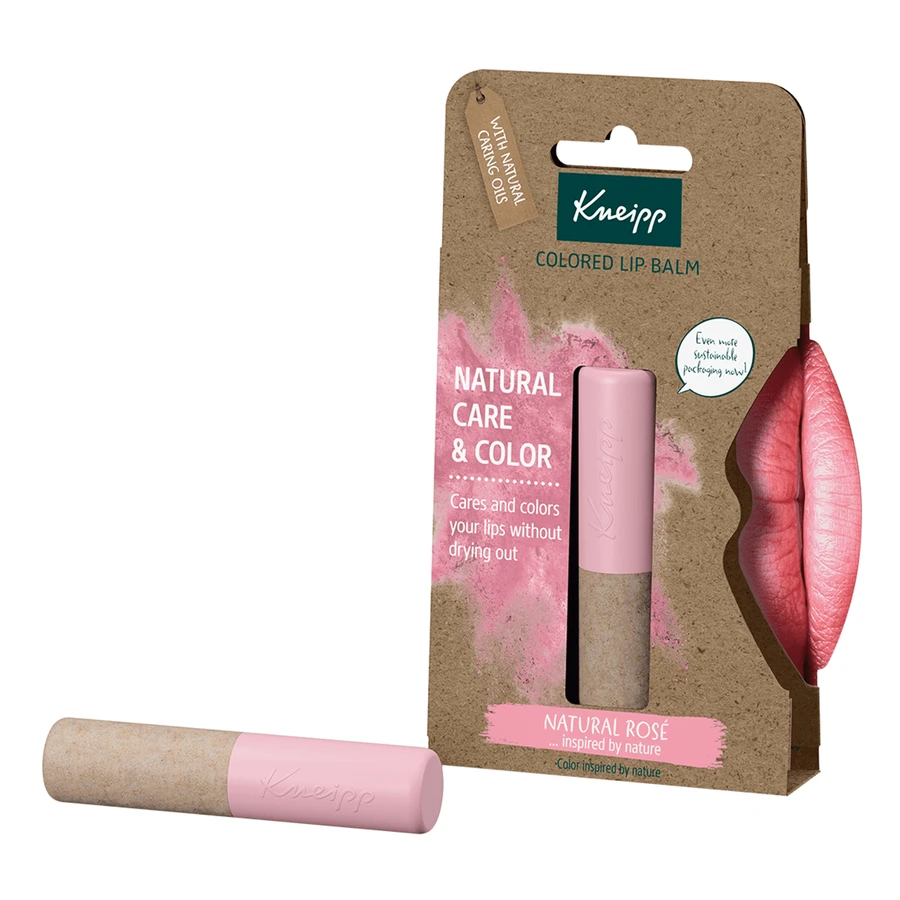 Бальзам для губ Kneipp Natural Care&Color Natural Rose, 3,5 г: цены и характеристики
