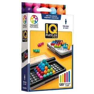 Логическая игра 120 задач на румынском языке IQ Puzzler Pro, +6 лет, Умные игры