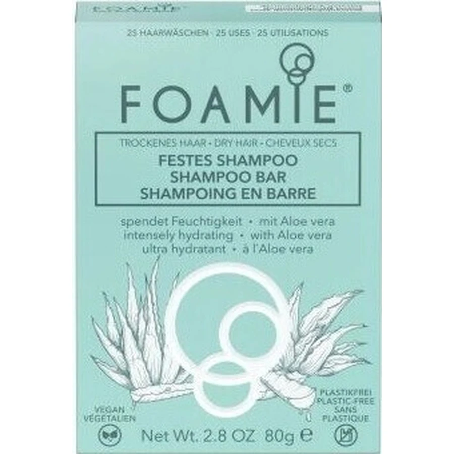 Foamie - твердая ампула Aloe You Vera Much 1×1 шт, твердая ампула: цены и характеристики