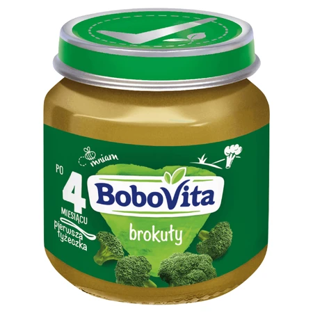 BoboVita Обед, брокколи, после 4 месяцев, 125 г: цены и характеристики