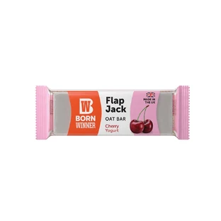 Flap Jack Овсяные хлопья с вишней и йогуртом, 100 г, Born Winner