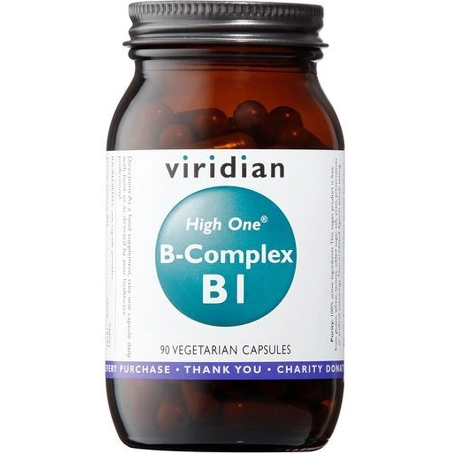 Viridian B-Complex B1 High One® 90 капсул: ціни та характеристики