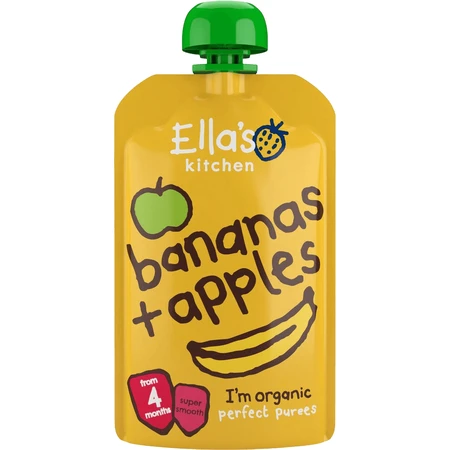 Ella's Kitchen Organic Яблоко и банан 120 г: цены и характеристики