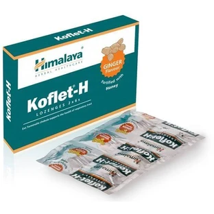 Гімалаї Кофлет-H Імбир 12 пастилок