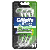 Одноразова бритва Blue3 Sensitive, 6 штук, Gillette