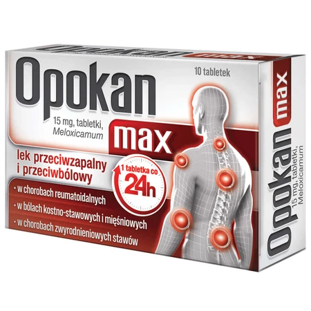 Опокан Макс/Opokan Max 15 мг, 10 таблеток: ціни та характеристики