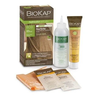 Перманентна фарба для волосся Nutricolor Delicato Nutricolor Delicato, Nunaa Natural Light Blond 8.03, 140 мл, Biokap