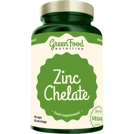 GreenFood Nutrition Цинк хелат 60 капсул: ціни та характеристики