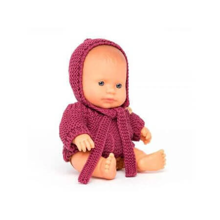 Обучающая кукла-младенец, 21 см, кавказский мальчик, Miniland: цены и характеристики