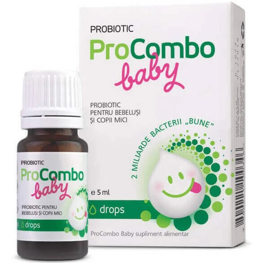 Пробіотик Vitaslim ProCombo Baby для дітей від народження, 5 мл: ціни та характеристики
