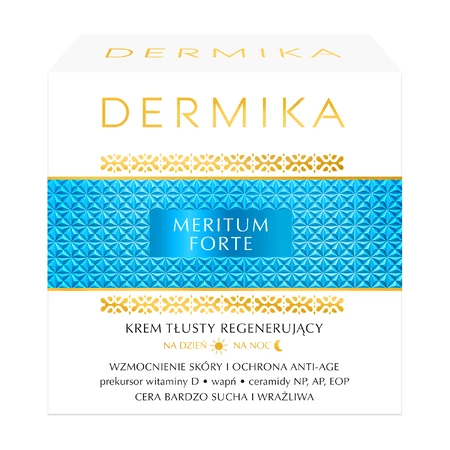 Dermika Meritum Forte, регенерирующий дневной и ночной крем, 50 мл.: цены и характеристики