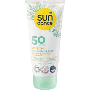 Сонцезахисний крем для чутливої шкіри Sundance, SPF 50, 100 мл