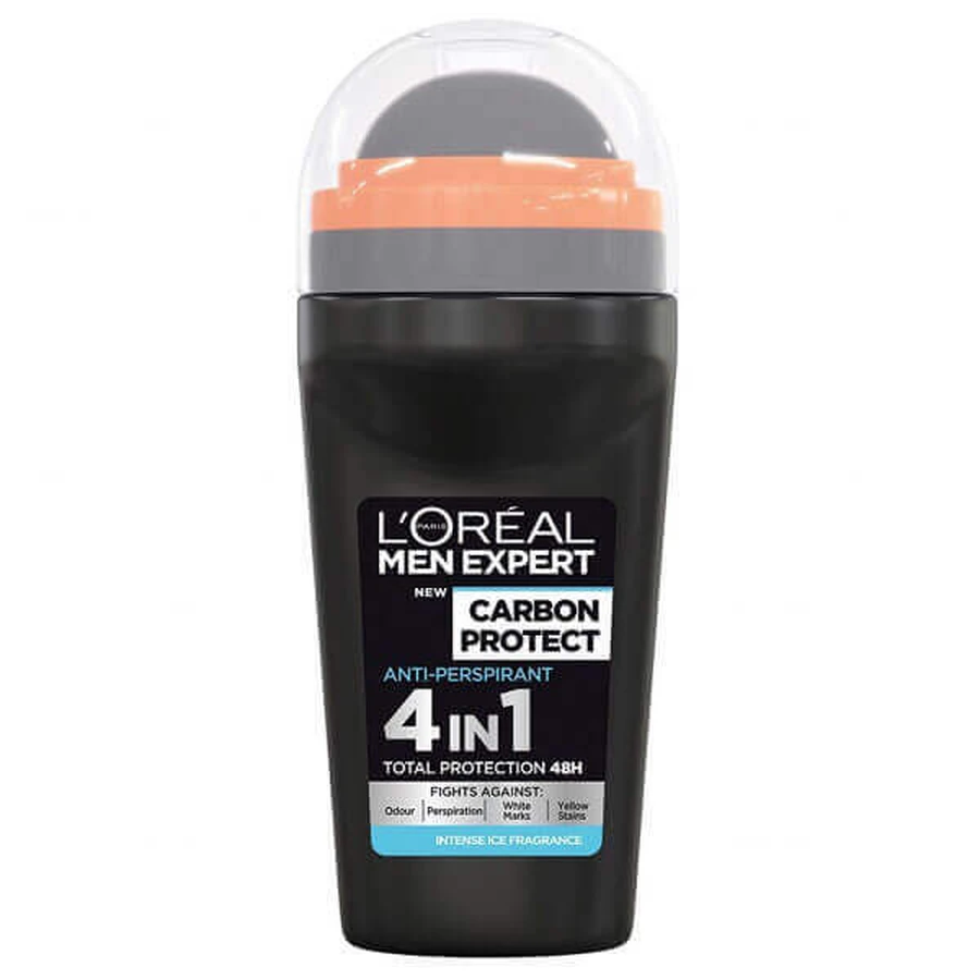 L Oreal Paris Men Expert Carbon Protect Антиперспирант в рулоне, 50 мл: цены и характеристики