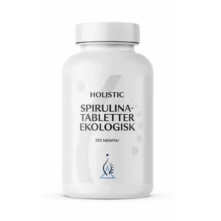 Holistic Spirulinatabletter Spirulina platensis 250 таблеток