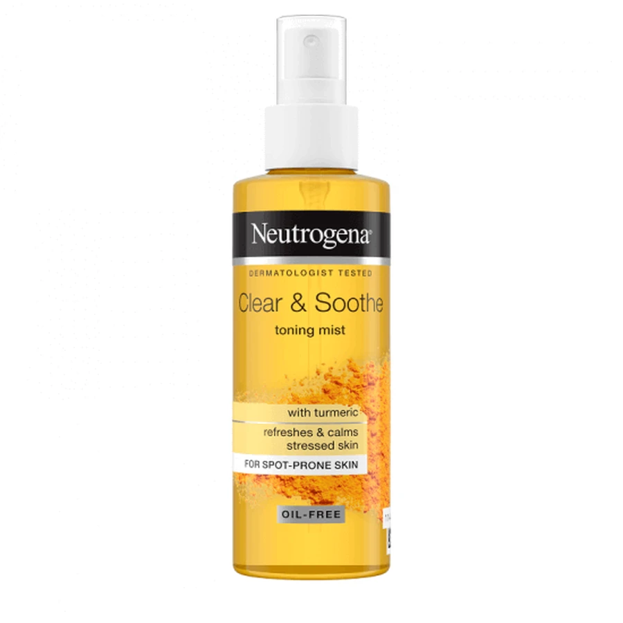 Ультратонкий тонізуючий спрей Clear & Soothe, 125 мл, Neutrogena: ціни та характеристики