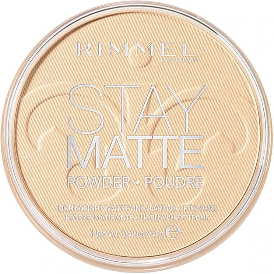 Компактная пудра Stay Matte 001, 14 г, Rimmel London: цены и характеристики
