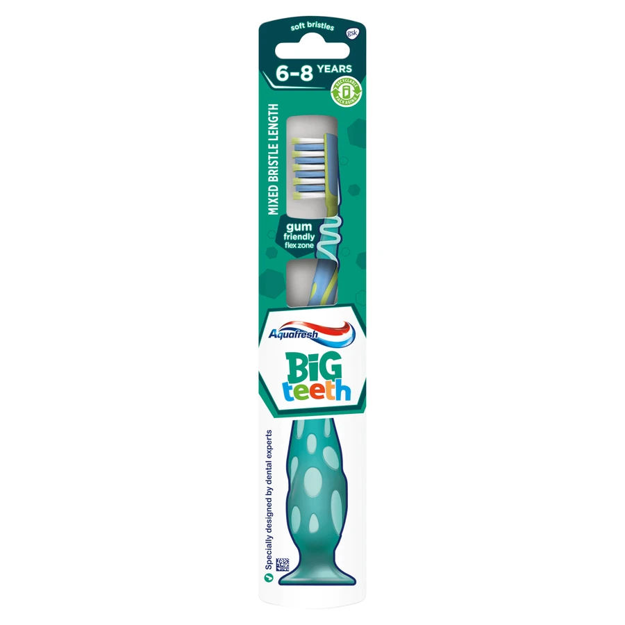 Aquafresh My Big Teeth, зубна щітка для дітей віком 6-8 років, Psi Patrol, 1 шт.: ціни та характеристики