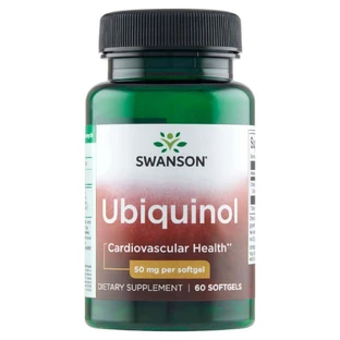 Swanson Ubiquinol, убихинол 50 мг, 60 капсул