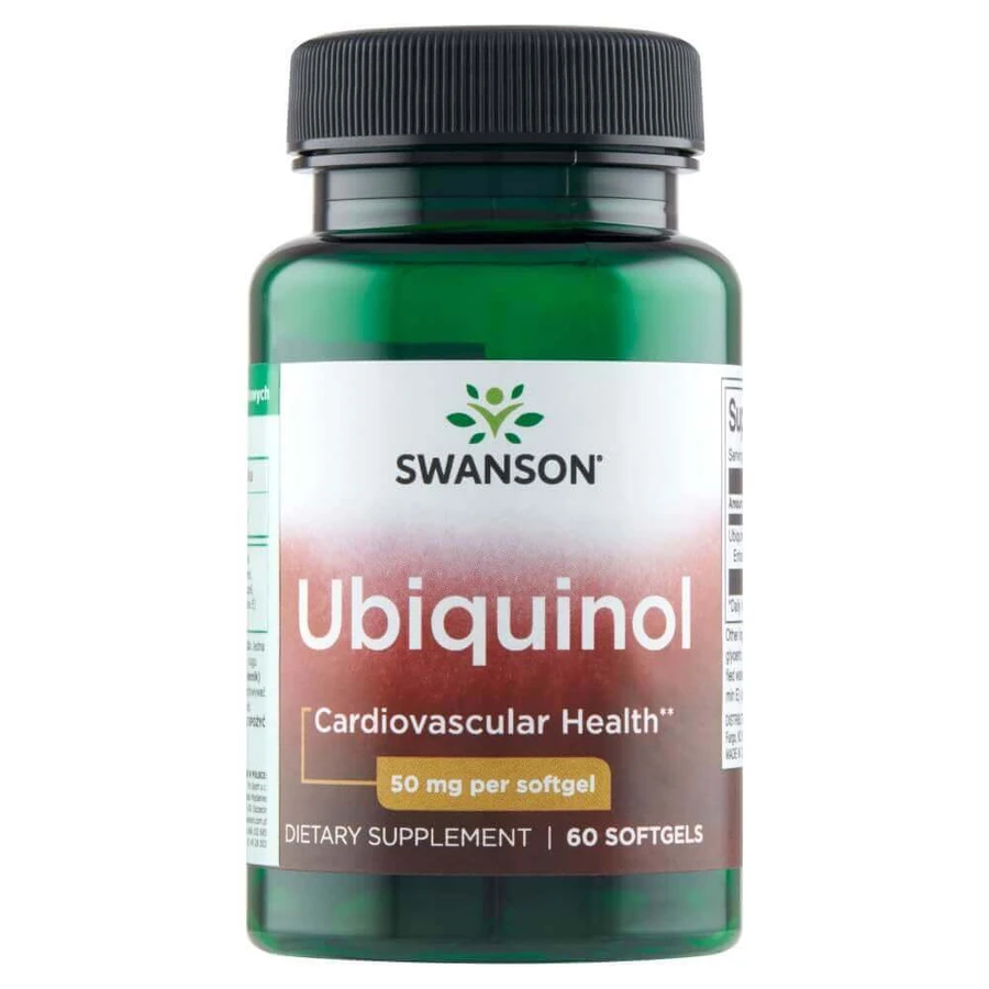 Swanson Ubiquinol, убихинол 50 мг, 60 капсул: цены и характеристики