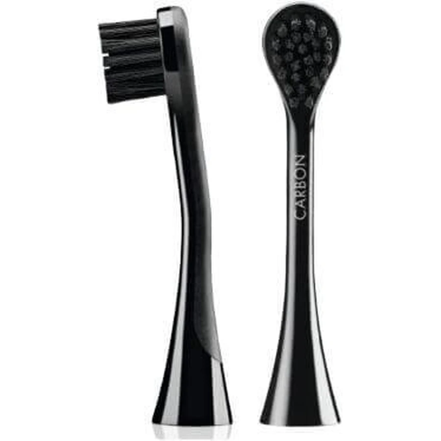 Curaprox Replacement Hydrosonic Black is White CARBON 2 шт.: ціни та характеристики