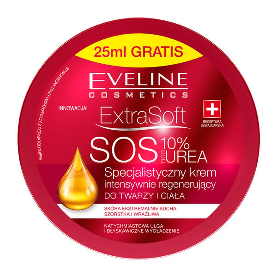 Eveline Cosmetics Extra Soft S.O.S. Интенсивно регенерирующий крем для лица и тела 200 мл: цены и характеристики