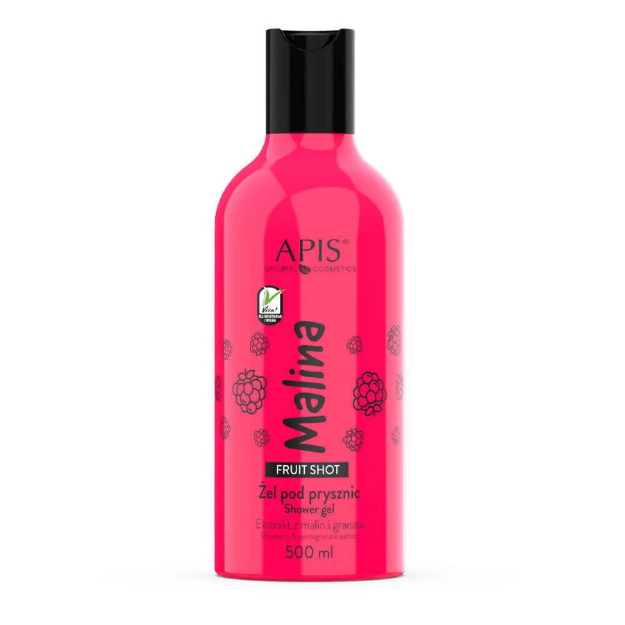 Apis Fruit Shot el shower, малина 500 мл: цены и характеристики