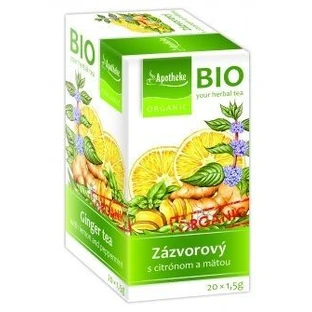 Apotheke Bio Selection Імбирний чай з лимоном та м'ятою 20 х 1,5 г