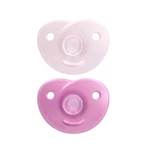 Пустушка Philips Avent Soothie SCF099/22 силіконова, ортодонтична, для дівчаток, 0-6 місяців, 2 шт.: ціни та характеристики
