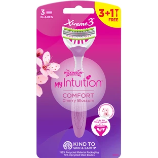 Одноразова бритва Wilkinson Sword MY Intuition Comfort Cherry Blossom 4 шт.