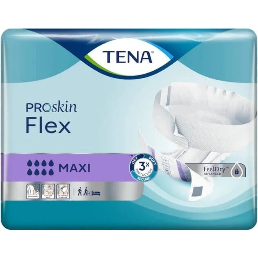 TENA Flex Maxi L 1×22 шт, трусы от недержания с быстросъемным поясом: цены и характеристики