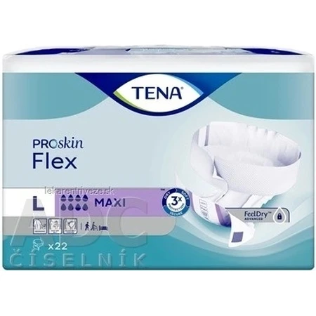 TENA Flex Maxi L 1×22 шт, трусы от недержания с быстросъемным поясом: цены и характеристики