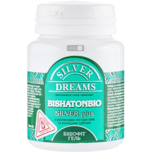 Бішофіт-гель Bishatonbio SІlver+ Лаб. Доктора Пирогова 85 г, з колоїдним сріблом