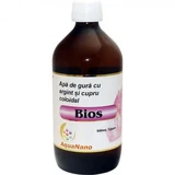 Ополаскиватель для полости рта с серебром и коллоидной медью AquaNano Bios, 500 мл, Sc Aghoras Invent