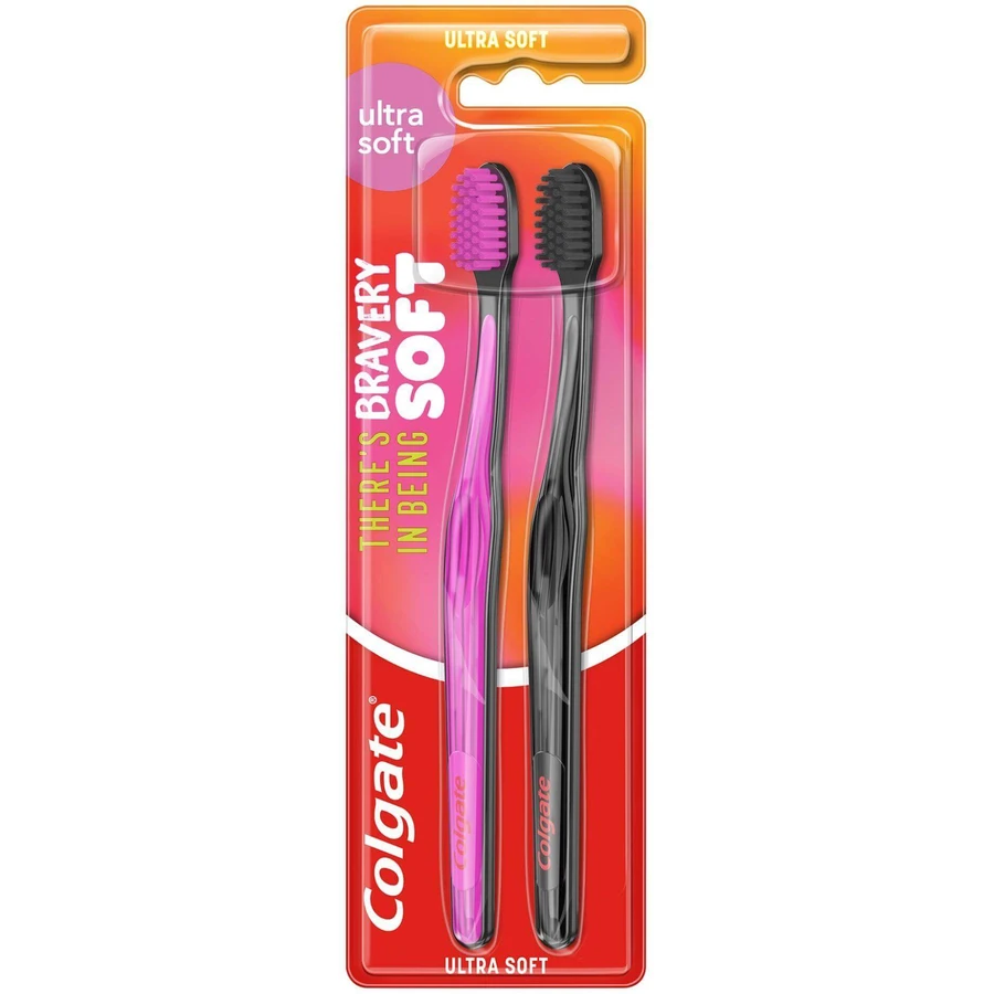 Зубна щітка Colgate Ultra Soft 2 шт.: ціни та характеристики