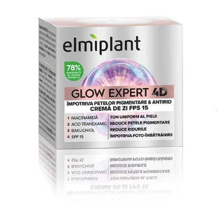Дневной крем Glow Expert 4D, 50 мл, Elmiplant