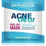 Dermacol Acneclear Cleansing Peeling Mask 1×8 мл, очищувальна маска
