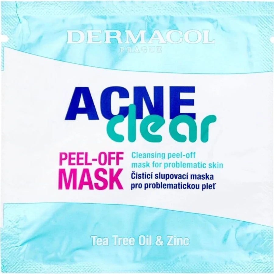 Dermacol Acneclear Очищающая пилинг-маска 1×8 мл, очищающая маска: цены и характеристики