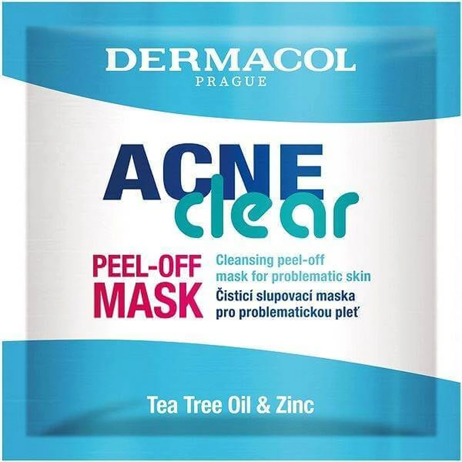 Dermacol Acneclear Очищающая пилинг-маска 1×8 мл, очищающая маска: цены и характеристики