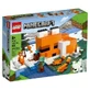 Лисье логово Lego Minecraft, +8 лет, 21178, Lego