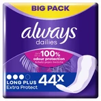 Always Dailies Extra Protect, гігієнічні прокладки Long Plus, 44 шт.: ціни та характеристики