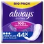 Always Dailies Extra Protect, гігієнічні прокладки Long Plus, 44 шт.