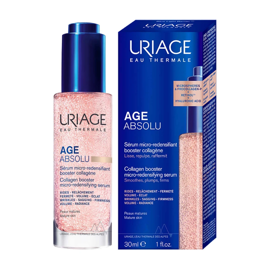 Uriage Age Absolu Collagen, сироватка проти мікрозморшок шкіри, 30 мл: ціни та характеристики