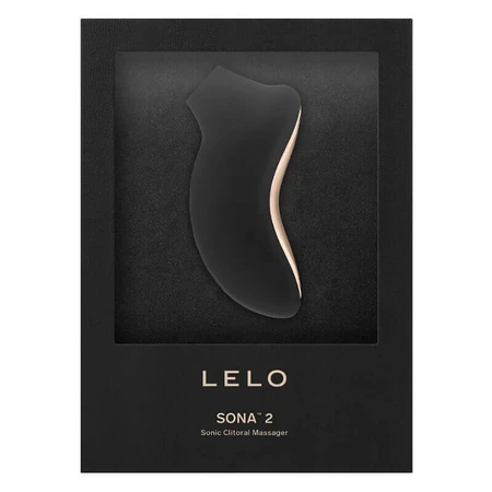 Lelo Sona 2 Black, ехо масажер, звуковий, чорний: ціни та характеристики