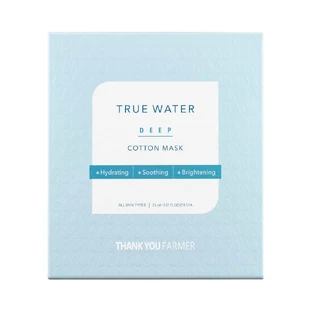 Увлажняющая маска True Water Deep Cotton, 25 мл, Thank You Farmer