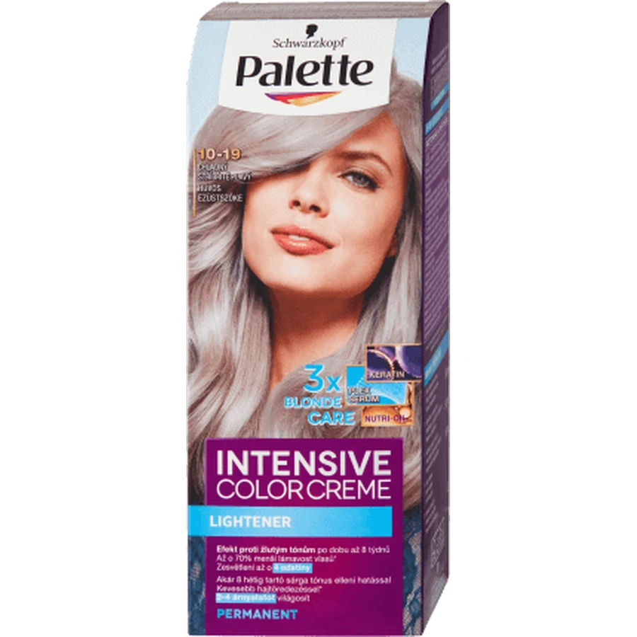 Palette Intensive Colour Creme Permanent Перманентный цвет 10-19 Холодный серебристый блондин, 1 шт.: цены и характеристики