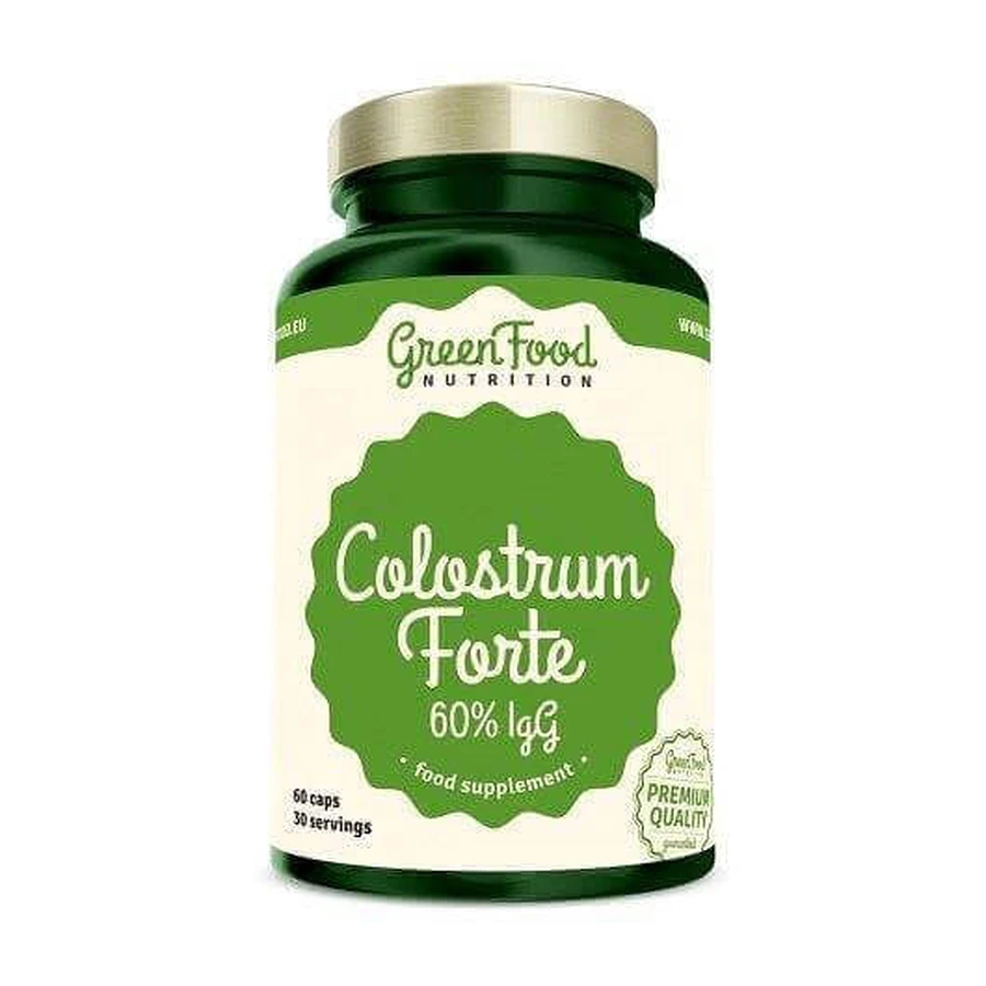 GreenFood Nutrition Молозиво Форте 60% IgG 60cps 1×60 cps: ціни та характеристики