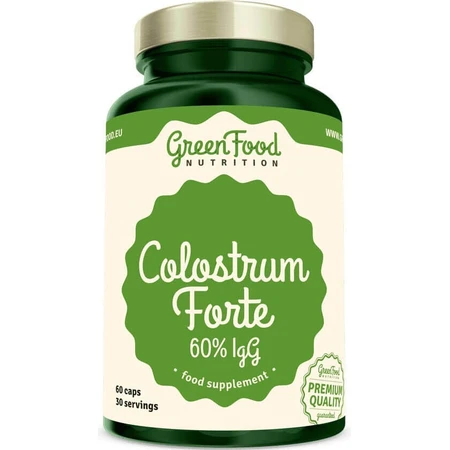 GreenFood Nutrition Молозиво Форте 60% IgG 60cps 1×60 cps: ціни та характеристики