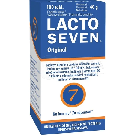 Vitabalans LACTOSEVEN 1×100 тбл, харчова добавка: ціни та характеристики