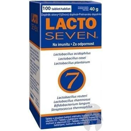Vitabalans LACTOSEVEN 1×100 тбл, харчова добавка: ціни та характеристики